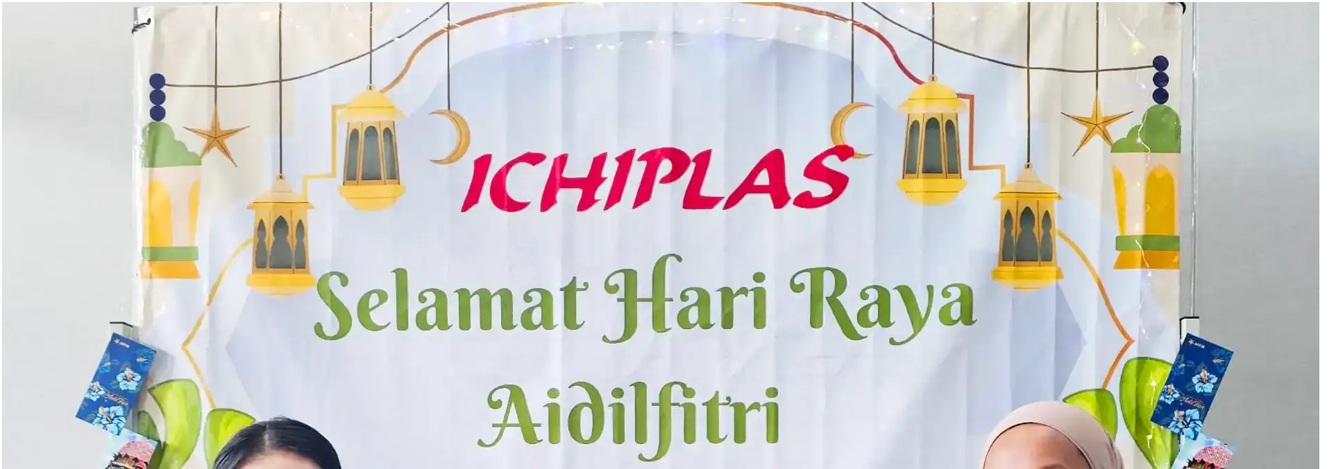 Ichiplas team celebrating Hari Raya 2025
