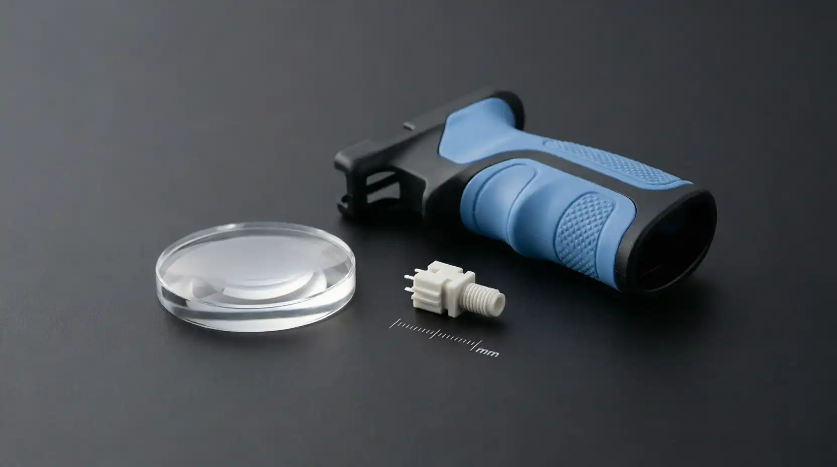 Precision injection molded parts representing advanced tooling capabilities